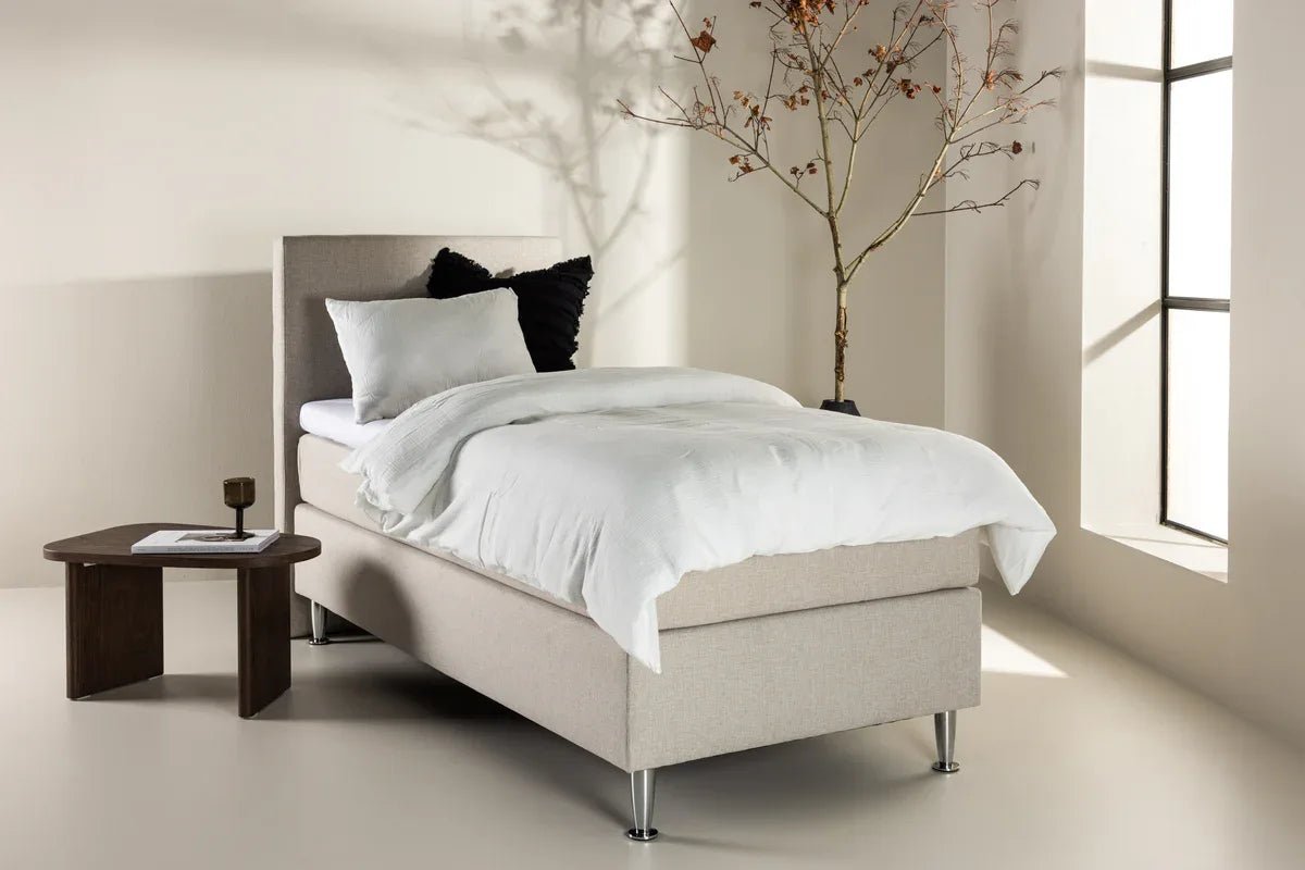 Venture Design Toledo Kontinentalsäng Enkel 200x90 cm Beige