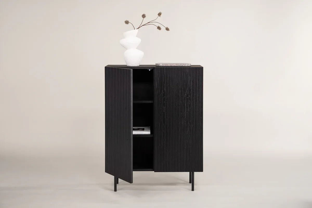 Venture Design Björkön Skåp 30 x 103 x 80 Svart