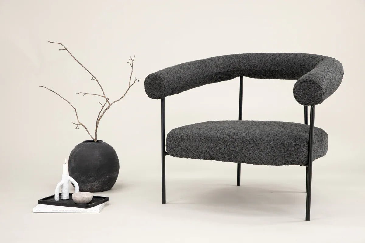 Venture Design Hökåsen x Josefin Lustig Fåtöljer Mörkgrå