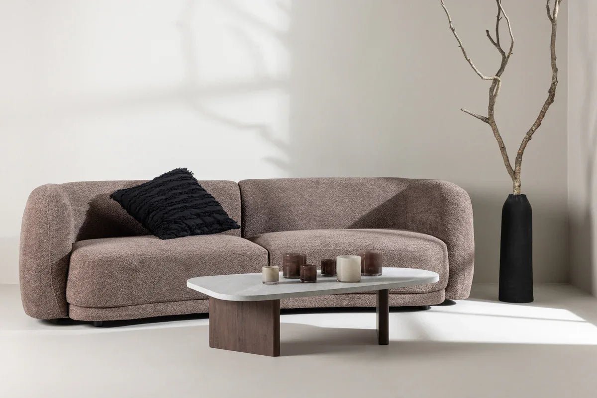 Venture Design Cielo 3-sits soffa Brun