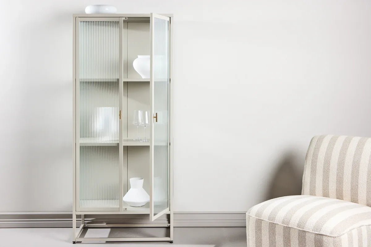 Venture Design Garis Skåp 40 x 160 x 70 Beige