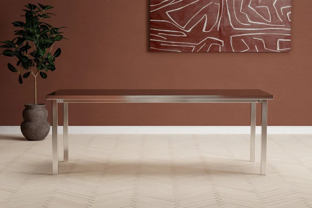 Venture Design CILO Matbord 210x95 – Silver - Default