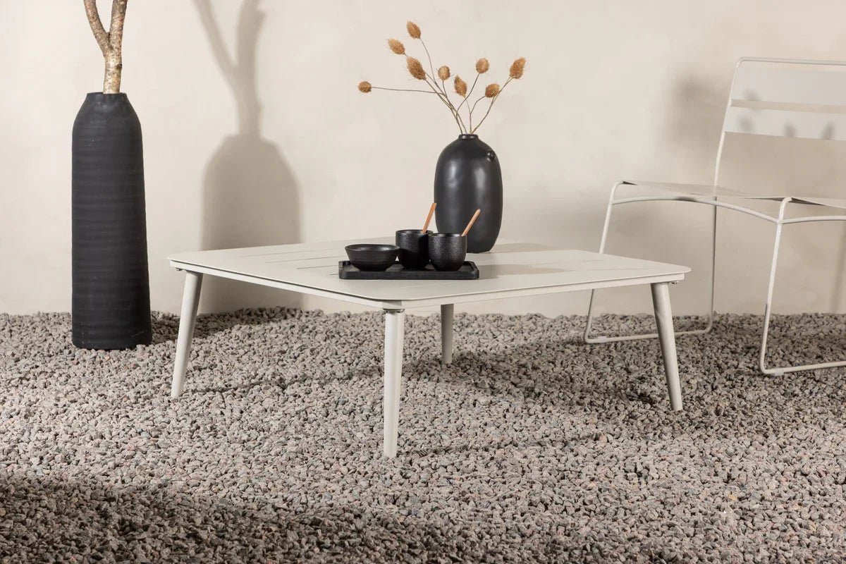 Venture Design Lina Soffbord 90 x 90 Beige