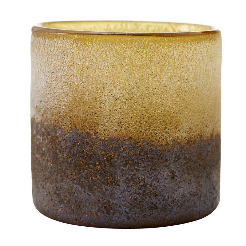 Boel & Jan Aria Ljuslykta 15x15cm – Frostad Glaslykta