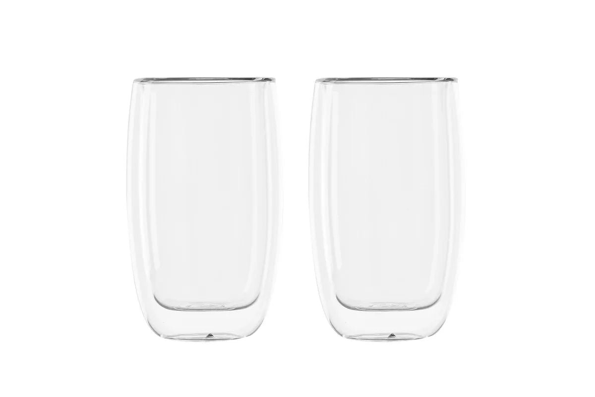 Venture Design Ria Kaffekopp 2‑pack – Klarglas 390 ml