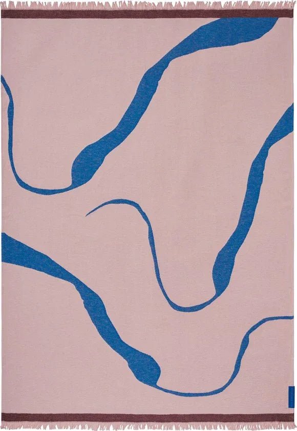 Mette Ditmer STUDIO Pläd 130×175 cm - Rosa
