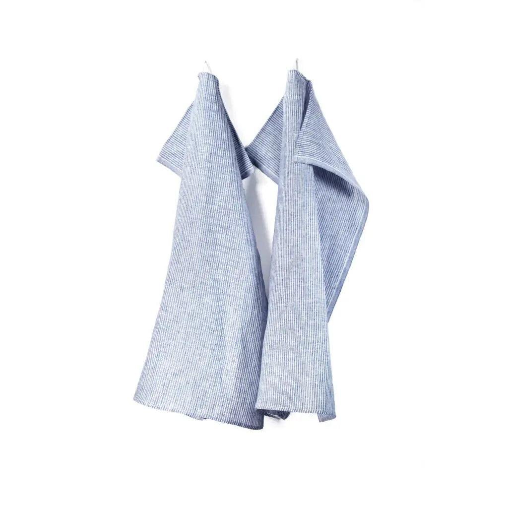 Axlings Kökshandduk 2-pack 50x70 cm, Kritstreck Marin