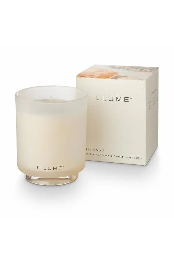 ILLUME Driftwood Glas Doftljus