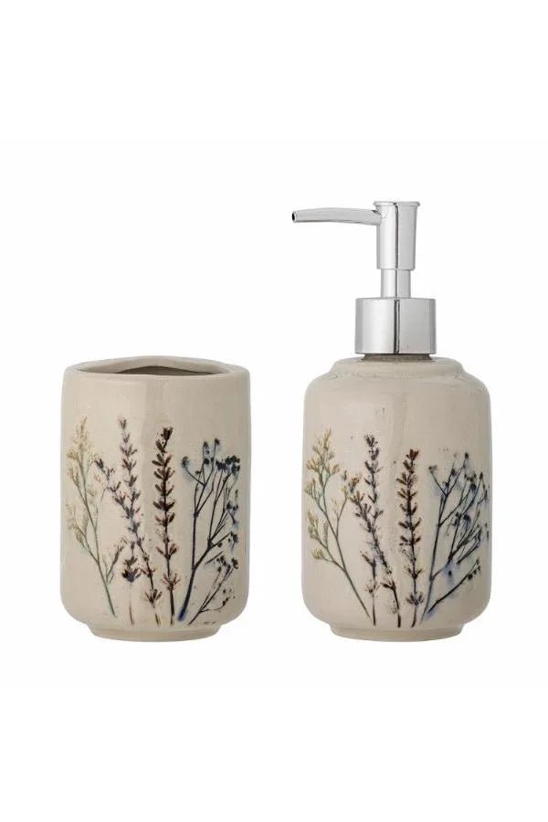 Bloomingville Bea Tvålpump Stengods Natur