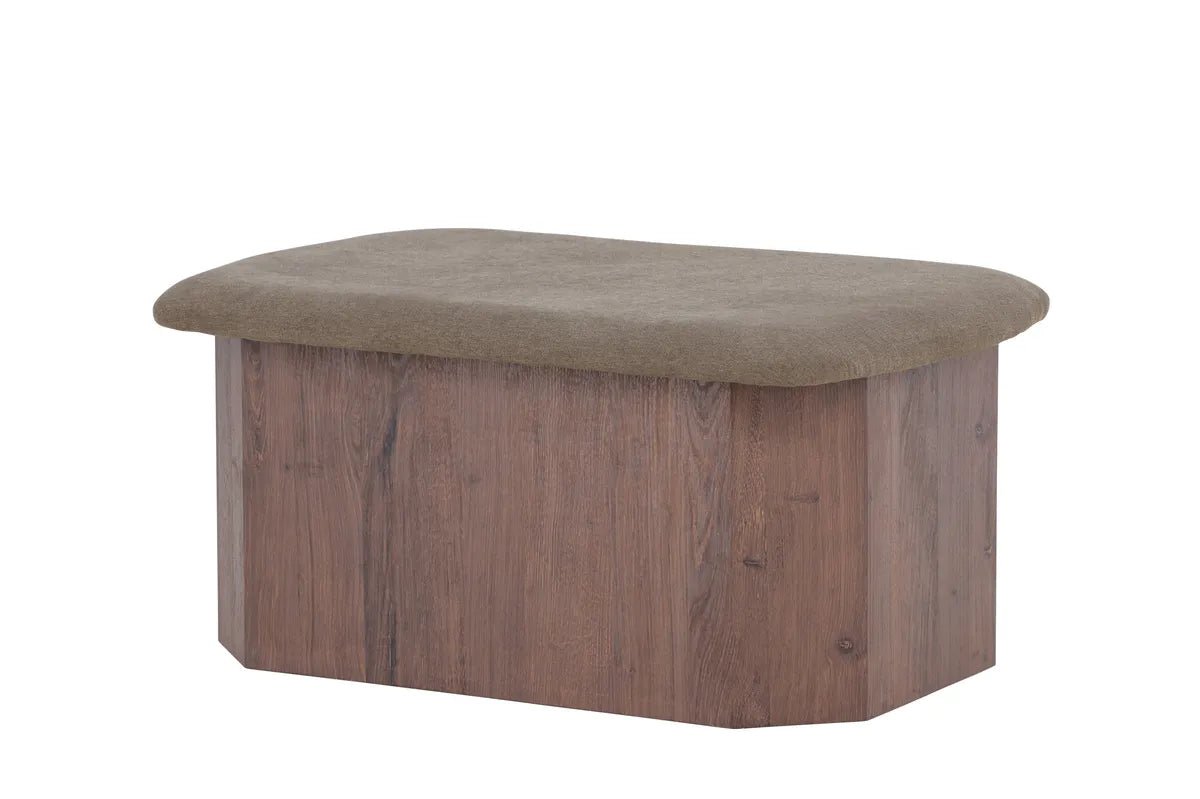 Venture Design Todd Ottoman Brun – Elegant Mocca‑färgad Fotpall 